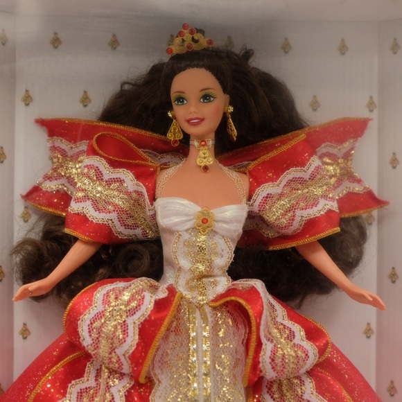 BARBIE HAPPY HOLIDAYS 1997 Special Edition 10th Anniversary 5th in Series Rare - Picture 12 of 16